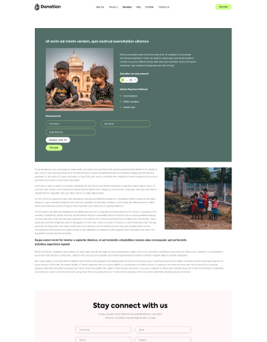 Donation